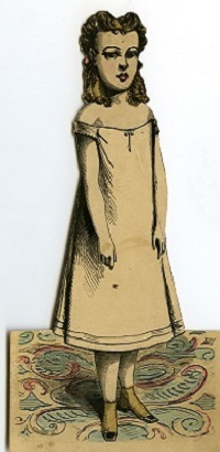 Nineteenth Century paper doll