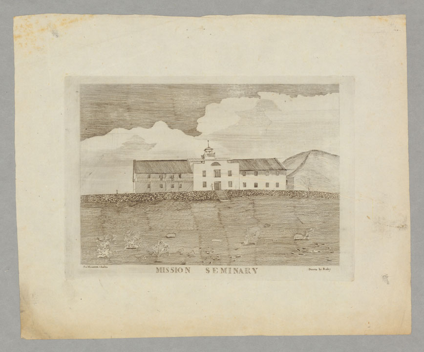 Mission Seminary, ca. 1838