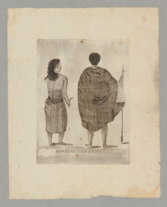 Hawaiian Costume, ca. 1838