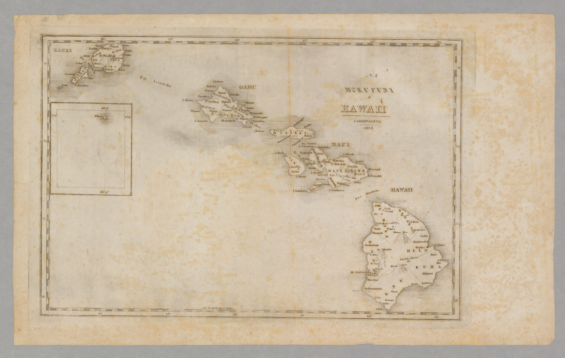 Na Mokupuni o Hawaii, ca. 1839. 